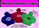 moleton varias marcas e modelos femininos